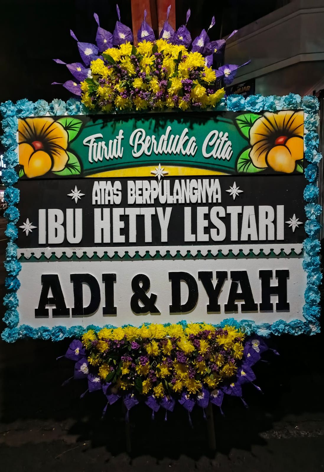 Papan Bunga Dukacita 500k